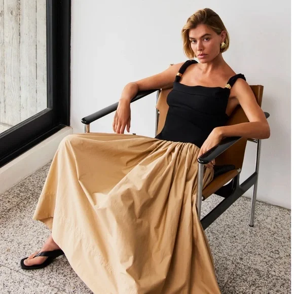 Aje Halcyon Knit Midi Dress - Picture 1 of 9